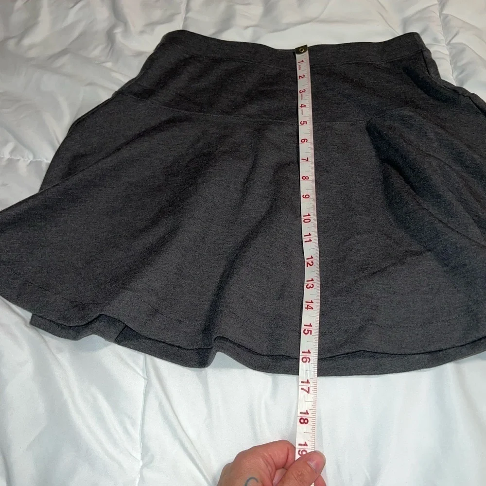 Old Navy Flared Skater Skirt | Size Small | Charcoal Gray | Like New